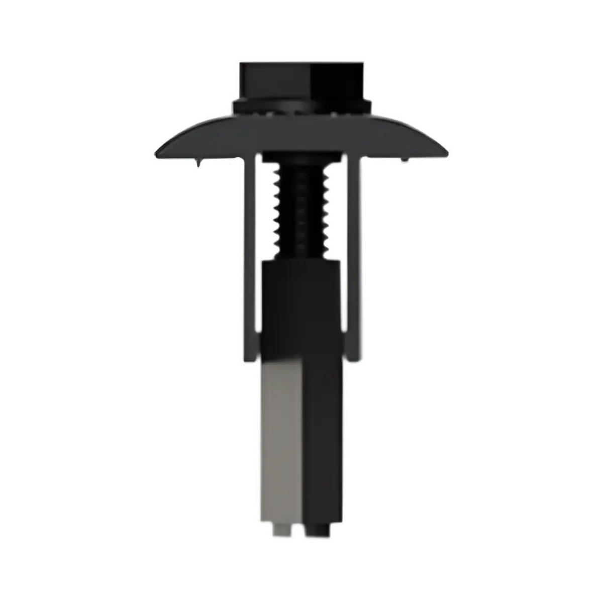 Unirac SolarMount® Dark Anodized Universal AF Mid Clamp - 20/Pack.