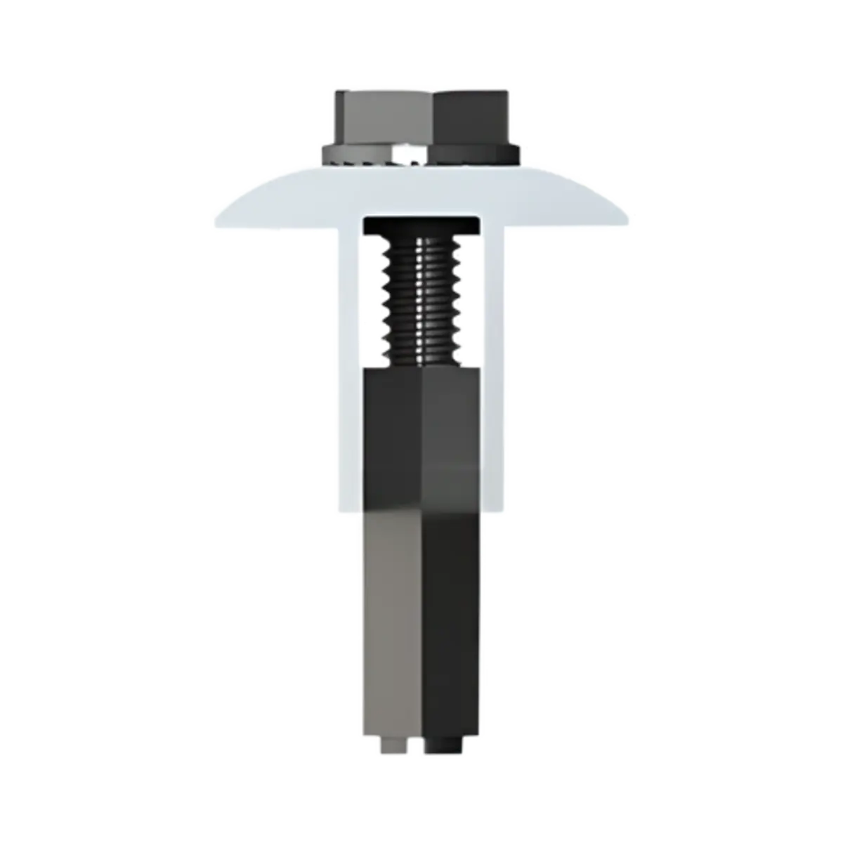 Unirac SolarMount® Mill Universal AF Mid Clamp - 20/Pack Unirac