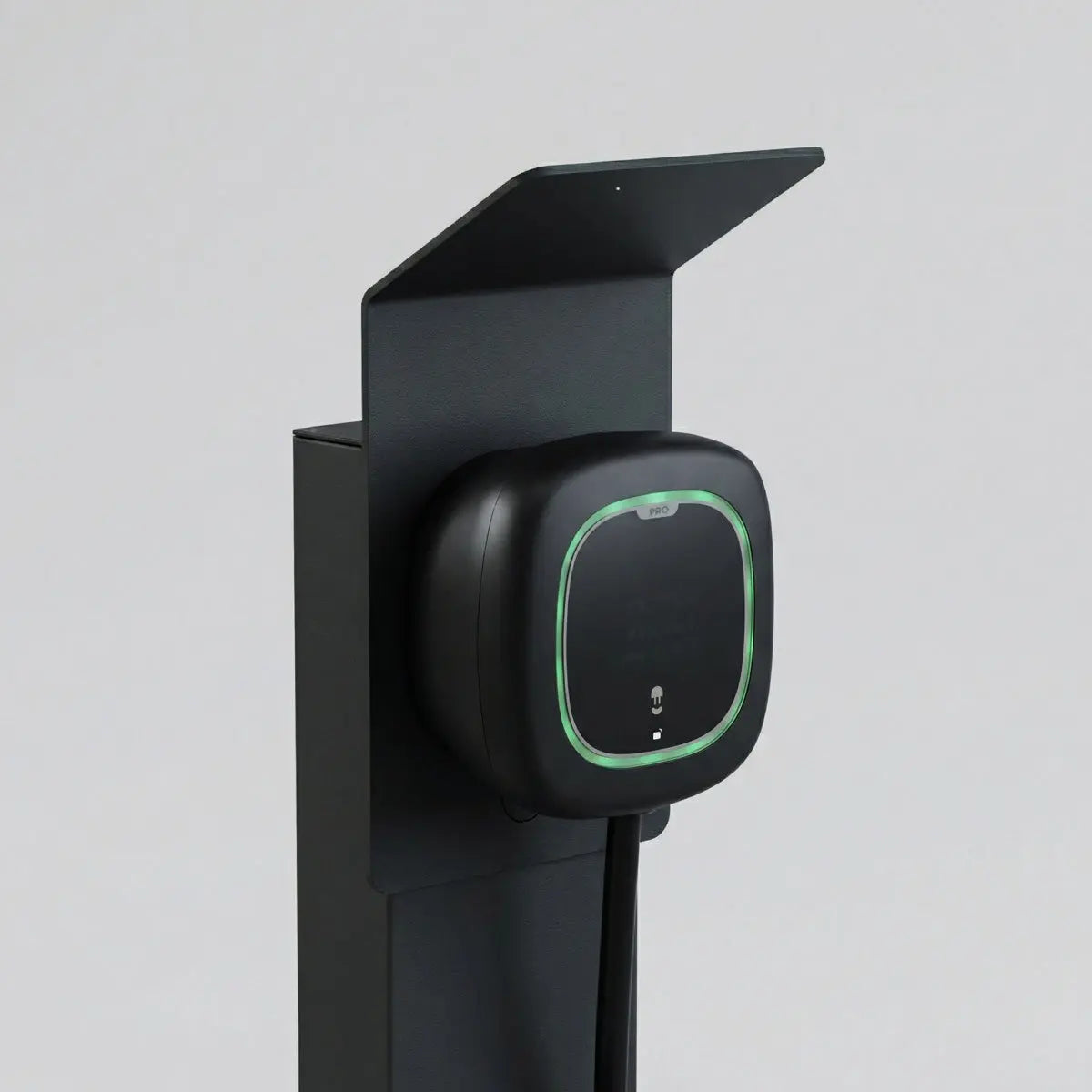Wallbox Mono Freestanding Pedestal and Rain Cover.
