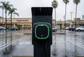 Wallbox Mono Freestanding Pedestal and Rain Cover.