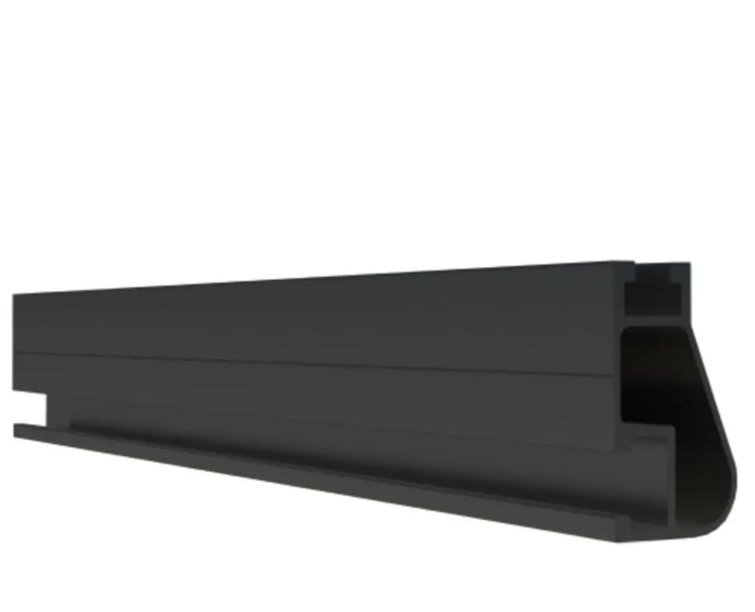Ironridge XR10 168" (14 Foot) Black Rail, Bundle of 18 (SKU Part Number XR-10-168B).
