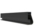 IronRidge XR-100 Anodized Rail | 17ft | Bundle of 18 | Black (SKU Part Number XR-100-204B).