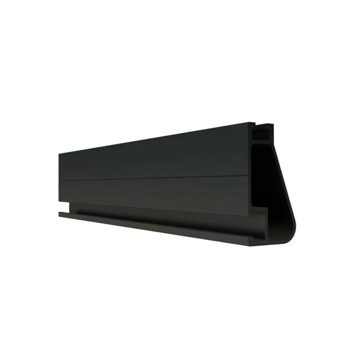 IronRidge XR-100 Anodized Rail | 17ft | Bundle of 18 | Black (SKU Part Number XR-100-204B).