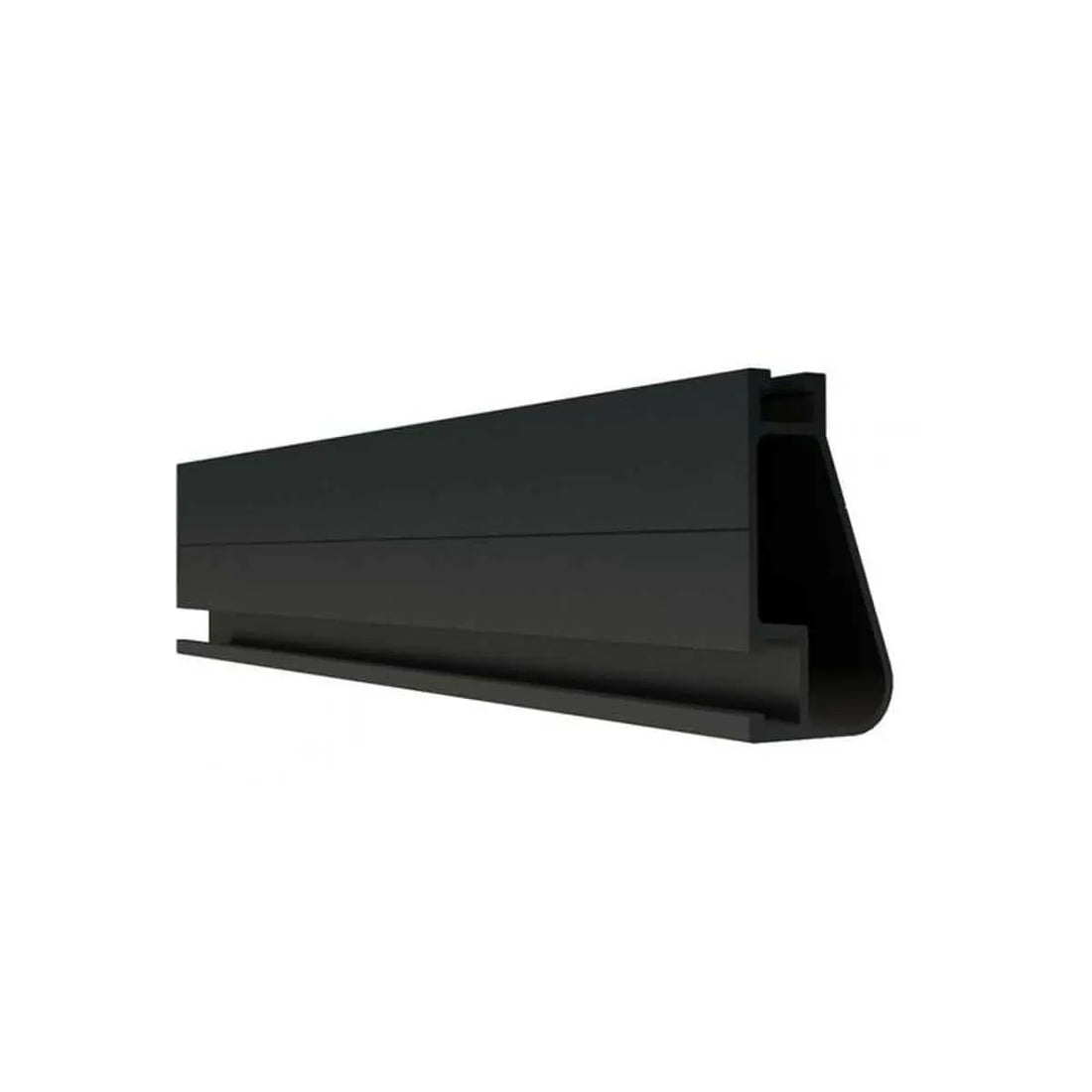 IronRidge XR-100 Anodized Rail | 17ft | Bundle of 18 | Black (SKU Part Number XR-100-204B).