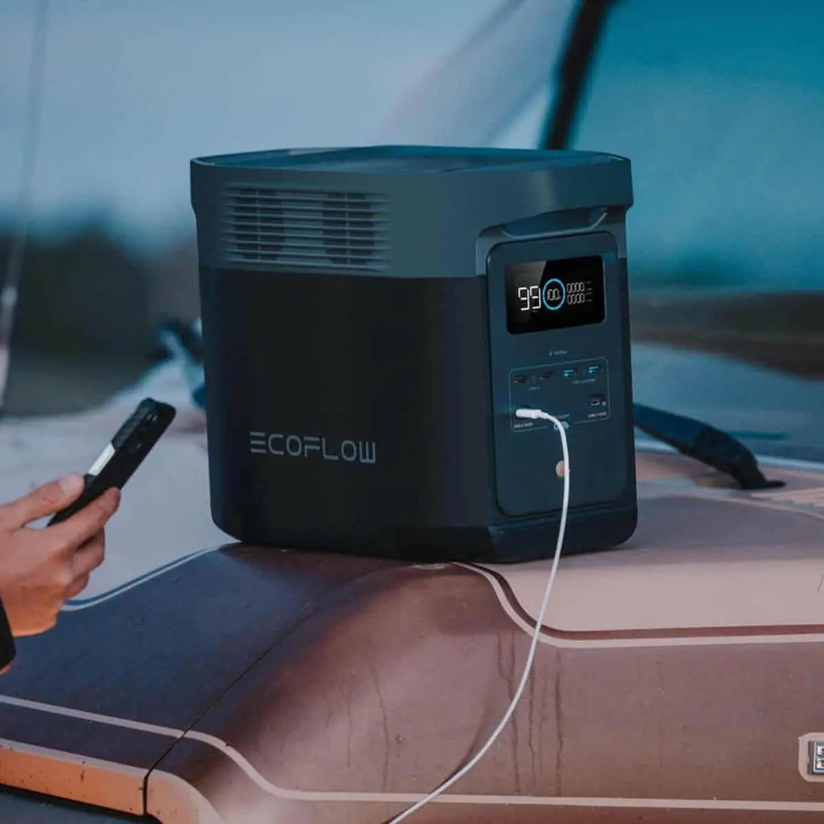 EcoFlow Delta 2 1024 Wh Portable Power Station.