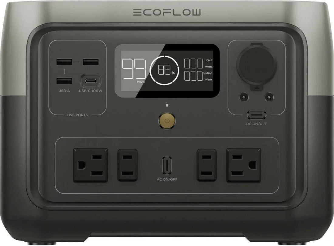EcoFlow River 2 Max 512 Wh Portable Power Station.