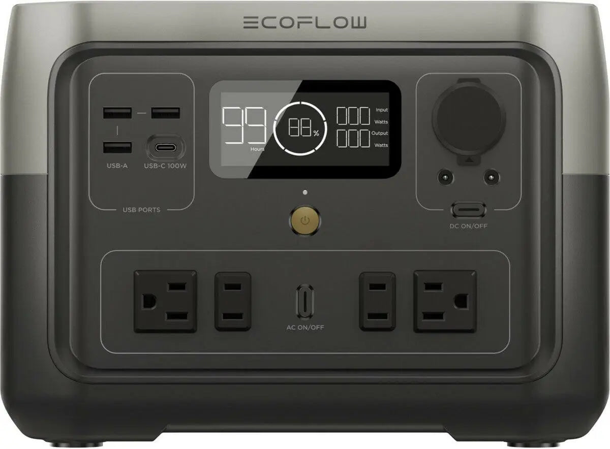 EcoFlow River 2 Max 512 Wh Portable Power Station.