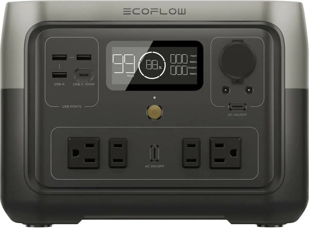 EcoFlow River 2 Max 512 Wh Portable Power Station.