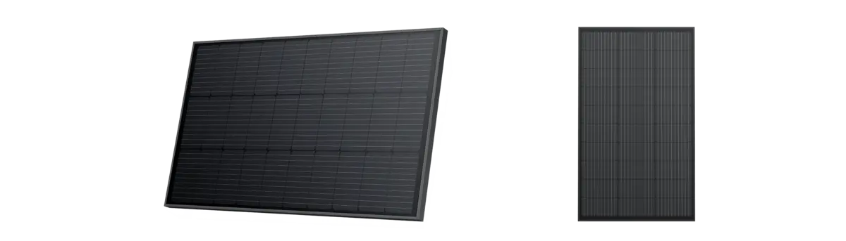 EcoFlow 100W Rigid Solar Panel.