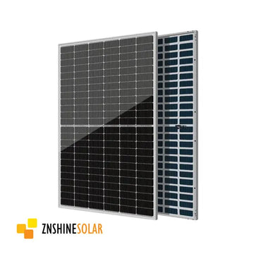 ZNShine Solar ZXM8-TPLDD132 Series 660W 132-Cell Bifacial Double Glass Monocrystalline PERC PV Module.