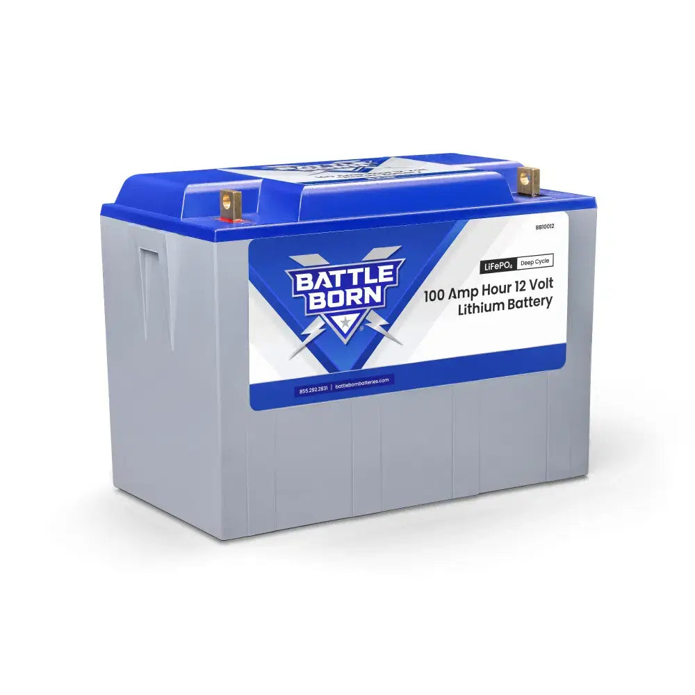 Battle Born 100Ah 12V LiFePO4 Deep Cycle Battery Solar Cellz USA
