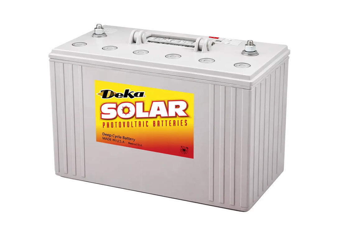 MK Powered® Deka® Solar 8G31 12 V Photovoltaic Battery.