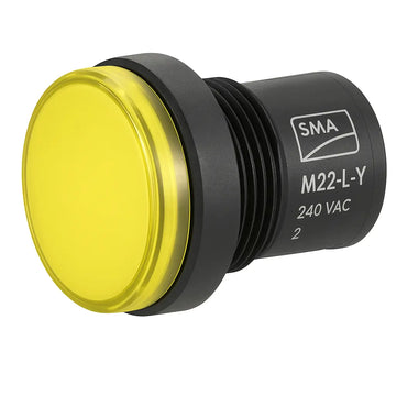 SMA 20-06797 – Indicator Light M22-L-Y Flat Yellow Solar Cellz USA