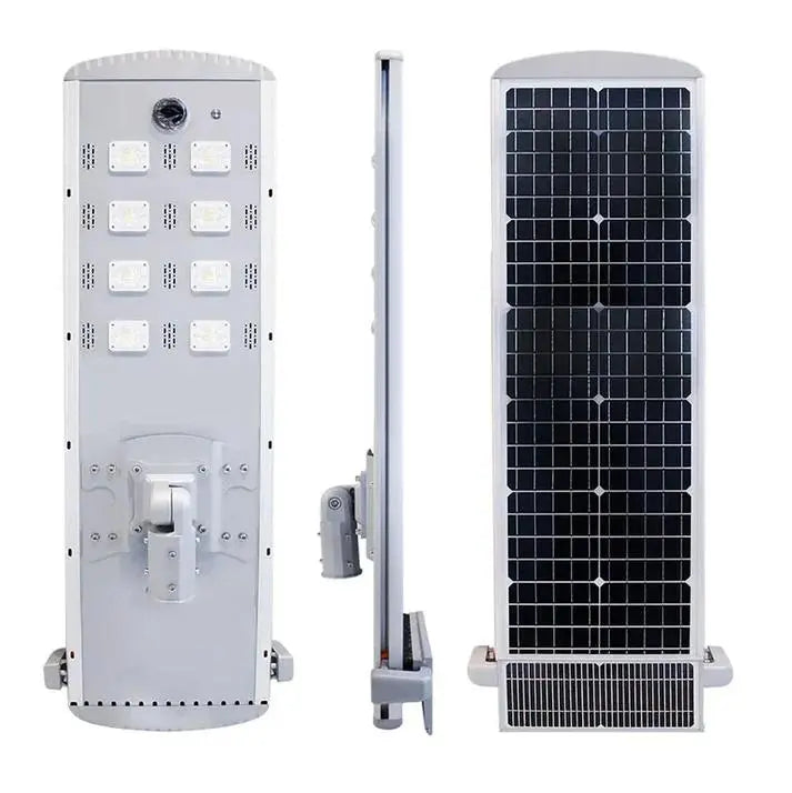 10,000W Commercial Solar Street Light – All-In-One | 6500K Cool White | Self-Cleaning Solar Cellz USA