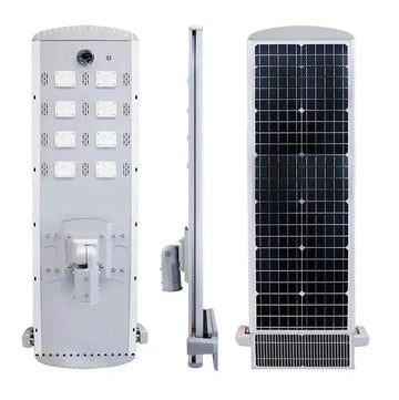 10,000W Commercial Solar Street Light – All-In-One | 6500K Cool White | Self-Cleaning Solar Cellz USA