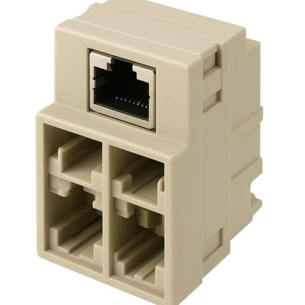 SMA 42-62120014 – MIXO Socket Insert (1x RJ45 + 4x CDF) Solar Cellz USA