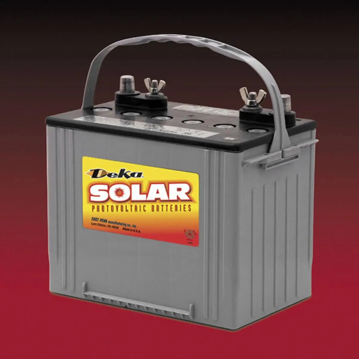 MK Powered® Deka® Solar 8A24DT AGM Valve-Regulated Solar Battery.