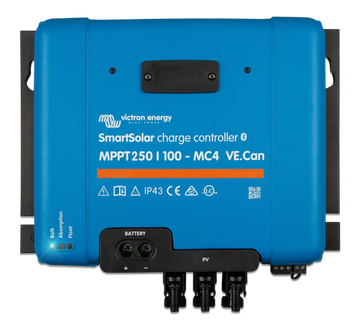 Victron Energy SmartSolar 250/100-MC4 VE.Can MPPT Solar Charge Controller.