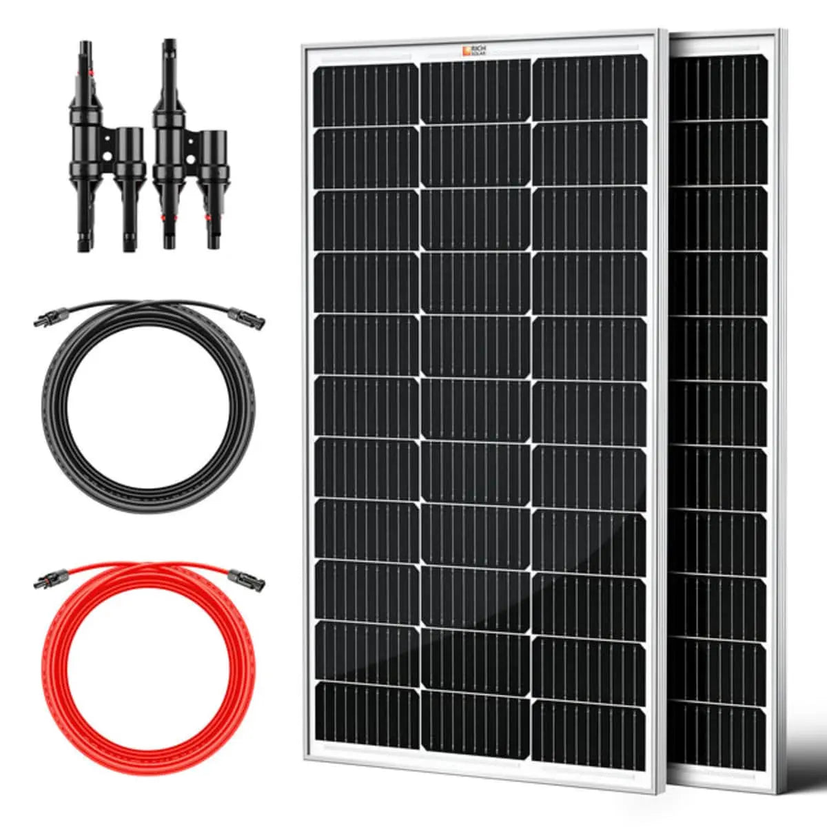 Rich Solar 200 Watt Solar Kit for Solar Generators Portable Power ...