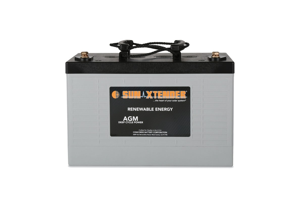 Sun Xtender, PVX-890T, 12V, AGM Deep Cycle Solar Battery.