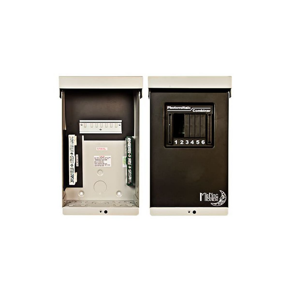 MidNite Solar 1000Vdc Four String Combiner Box (SKU Part Number MNPV4-1000).