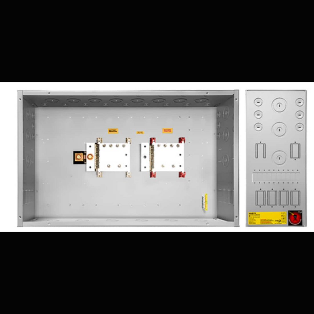 MidNite Solar 1000amp battery combiner box. Incl. 1000A 50mV shunt (SKU Part Number MNBCB 1000/50).