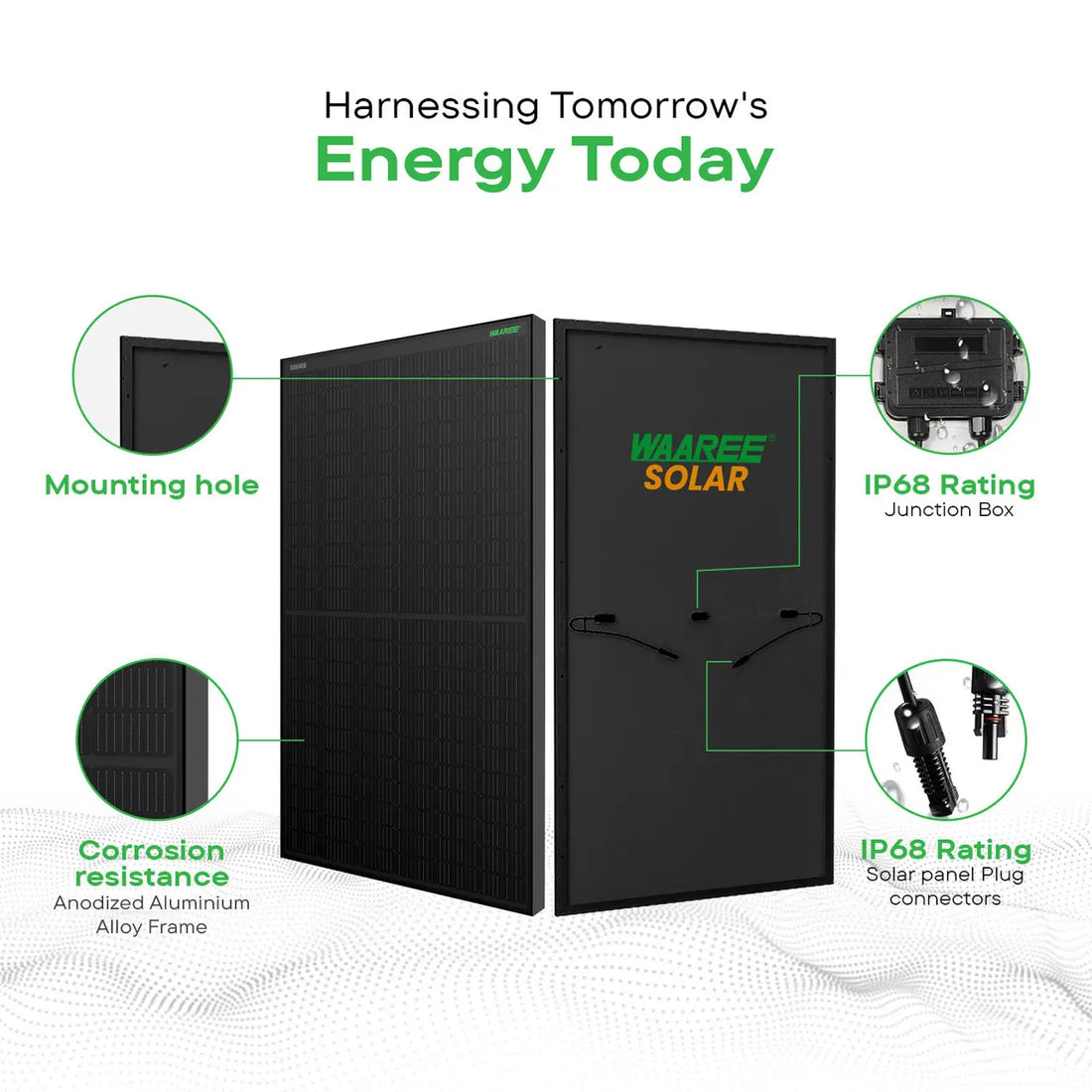 Waaree Solar 405W Mono PERC Solar Panel