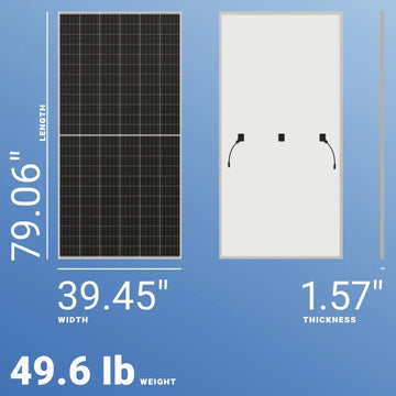JA Solar 410W Solar Panel — 144-Cell High-Efficiency Module (Limited Stock).