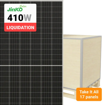 JA Solar 410W Solar Panel — 144-Cell High-Efficiency Module (Limited Stock) Solar Cellz Inc