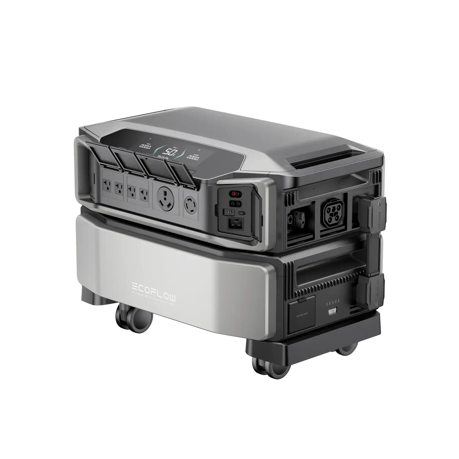 EcoFlow DELTA Pro Ultra + 2 Extra Batteries (1 × Inverter + 3 × Batteries).