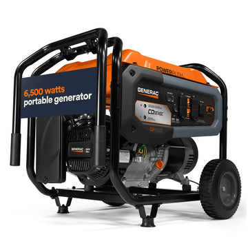 Generac GP6500 Portable Generator with CO-Sense™ Technology - Solar Cellz Inc