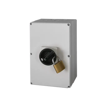 IMO DC Disconnect Switch Isolator Panel Mount 4-Pole 2 String 55A IP66 - SI55-PM64R-4