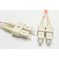 OM2 SC-SC Duplex Fiber Patch Cable – 50/125 µm Multimode.
