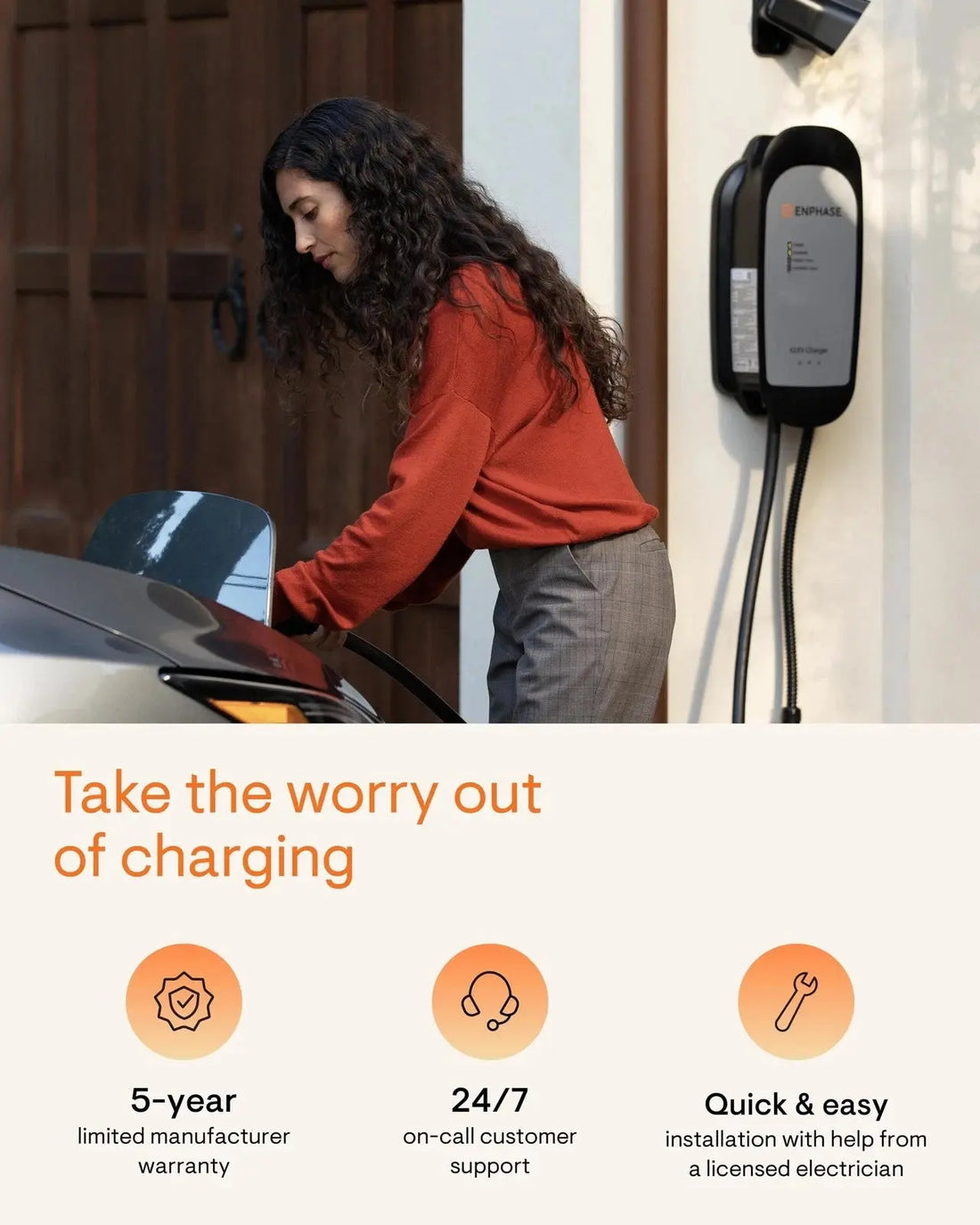 Enphase IQ EV Charger 2 – 40A J1772 EV Charger