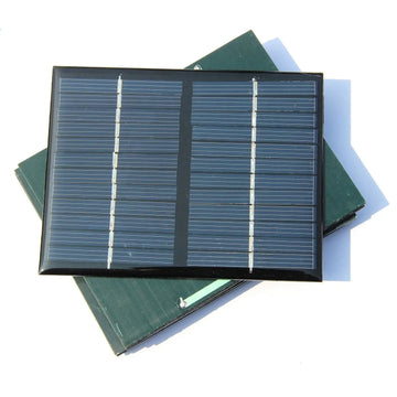Solar Panel Small Cell Module Epoxy Charger DIY Kit For Cellphones & DC Batteries