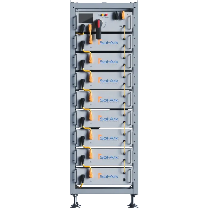 Sol-Ark High Voltage 60kWh Battery Bank IP20 Indoor - Front View