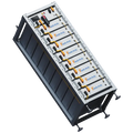 Sol-Ark High Voltage 60kWh Battery Bank IP20 Indoor - Side View