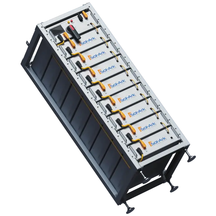 Sol-Ark High Voltage 60kWh Battery Bank IP20 Indoor - Side View