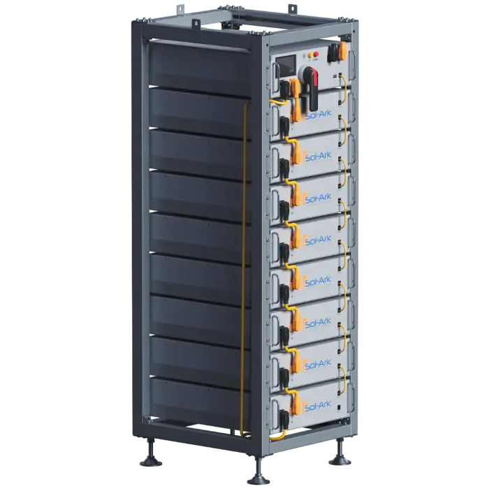 Sol-Ark High Voltage 60kWh Battery Bank IP20 Indoor - Detail View